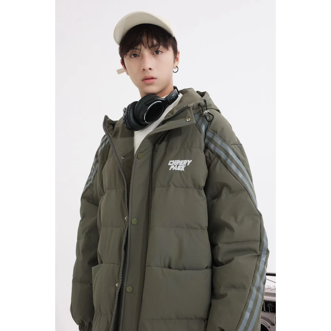 9705 HH家新款青少年保暖冬季羽绒服