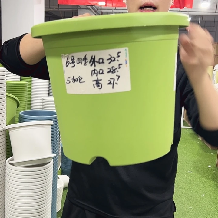 特价四季6号口32.5高27白色7只无托