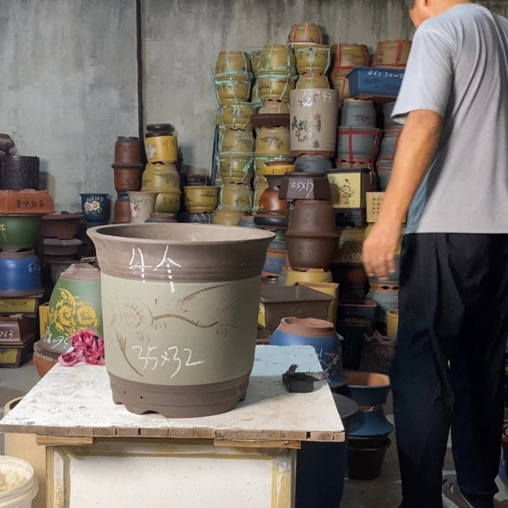 紫砂花盆紫砂茶具