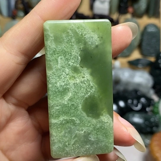 未镶嵌和田玉(糖玉)珠宝半成品