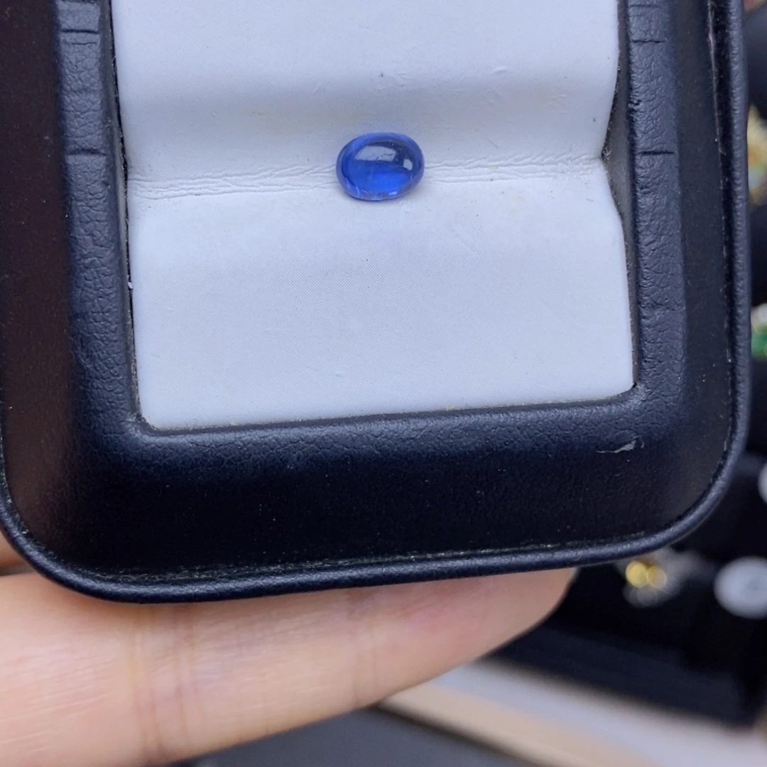 裸石蓝晶石银S925镶嵌