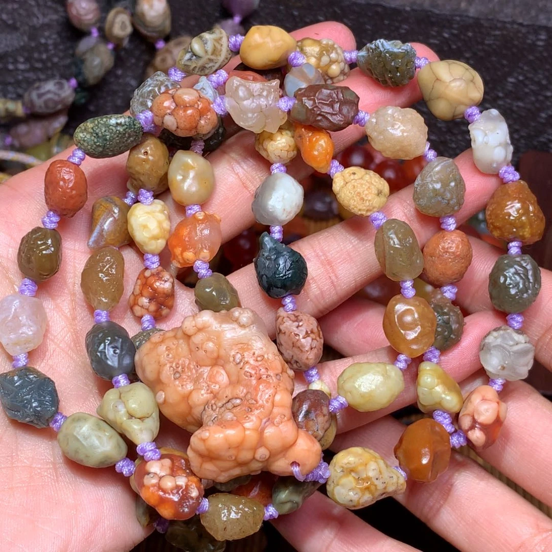 未镶嵌玛瑙/玉髓珠宝半成品
