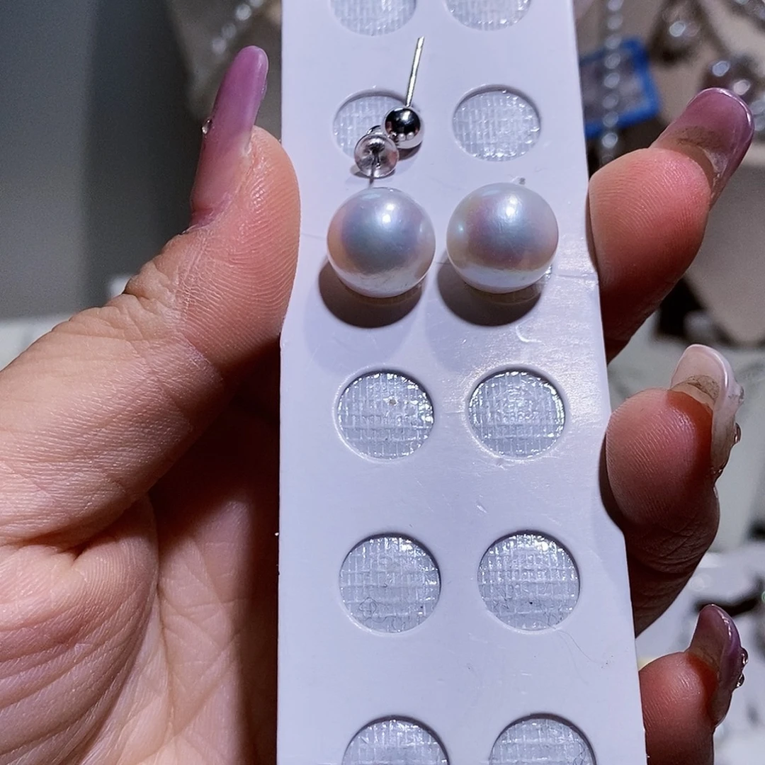 姜***皮非金属非金属纯银耳钉