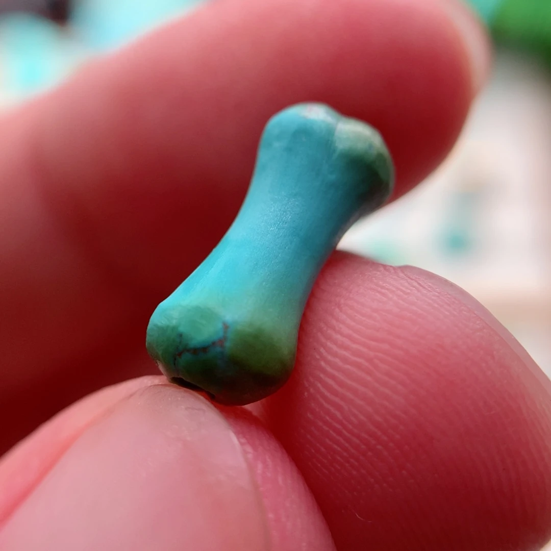 绿松石珠宝奇石未镶嵌明*?