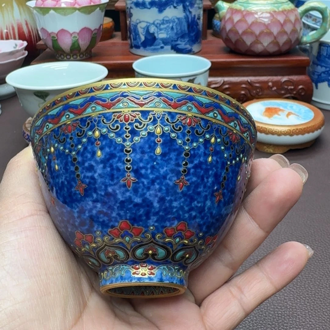 瓷片景德镇仿古手工制作精品展示