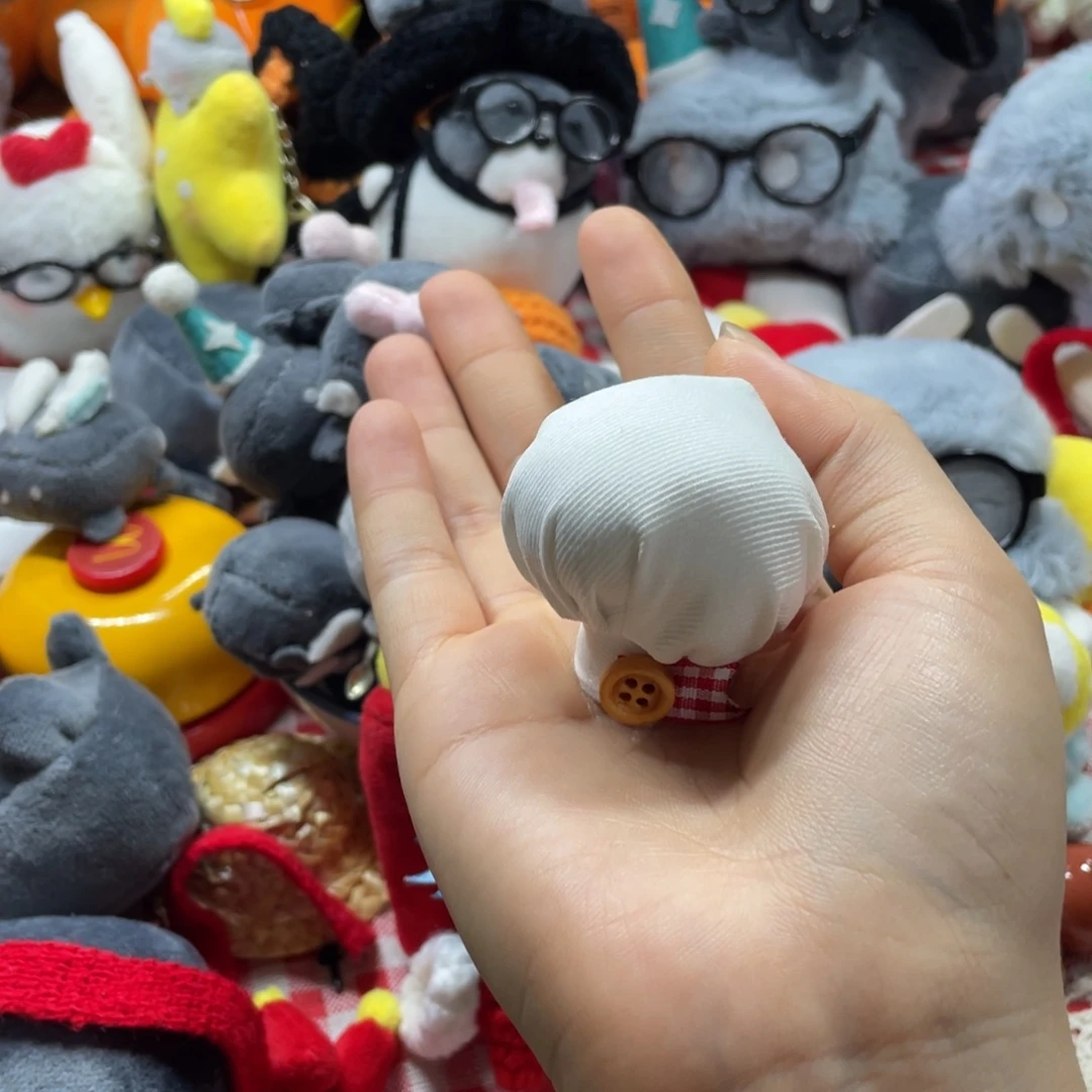 小螃蟹配件厨师帽