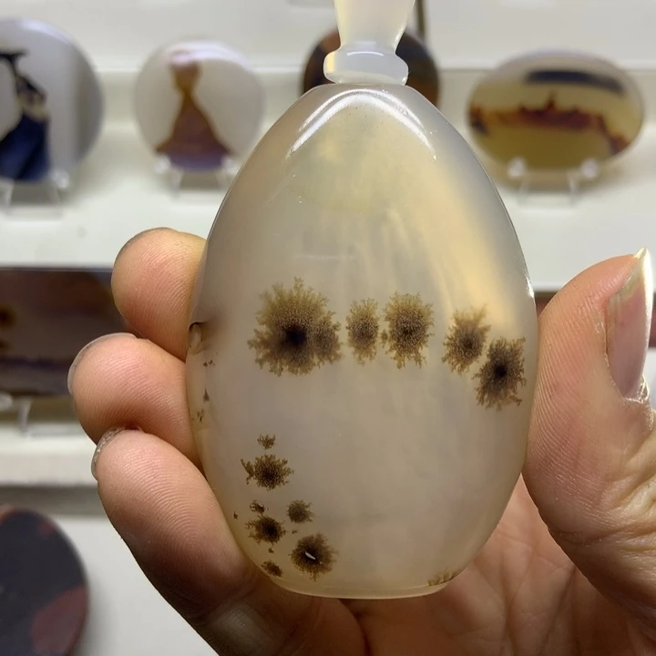 玛瑙/玉髓未镶嵌颈饰