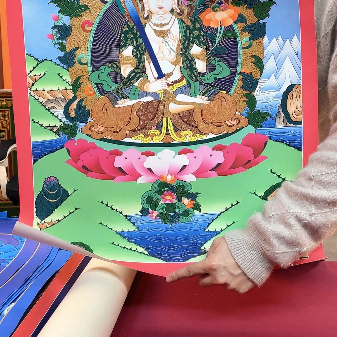 装裱画40×60虚空纯手绘