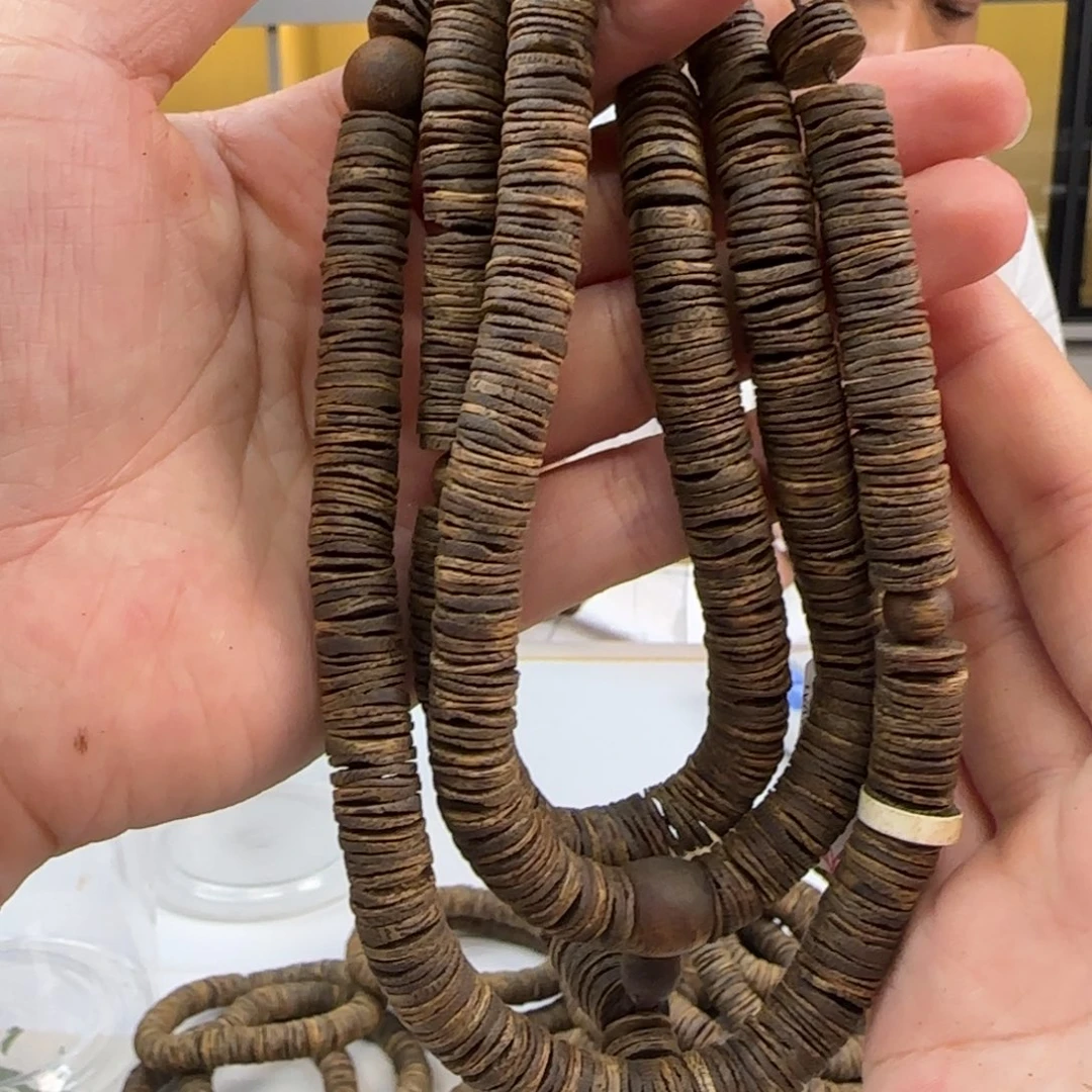 手串沉香白棋沉水片珠多样性发货1条43克