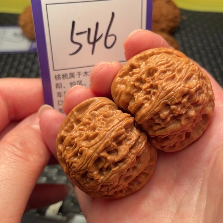 文玩核桃把件40狮子头546