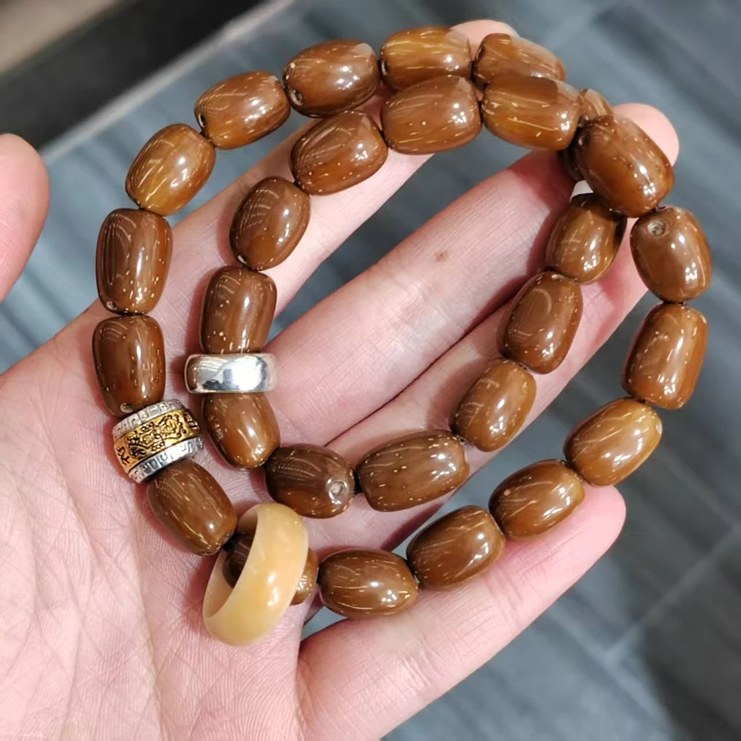 紫金鼠双圈手串男女款卡11 337