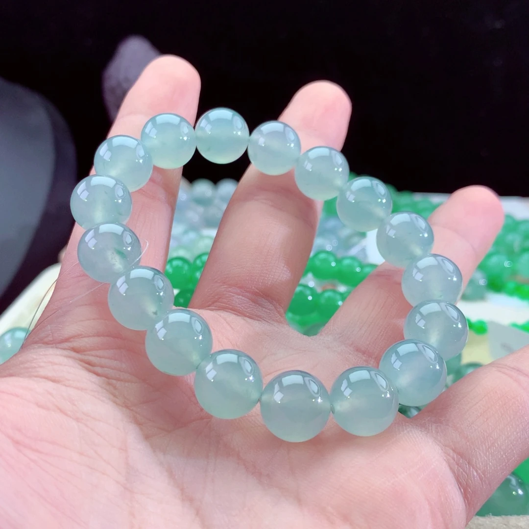 翡翠手链未镶嵌卡11.7