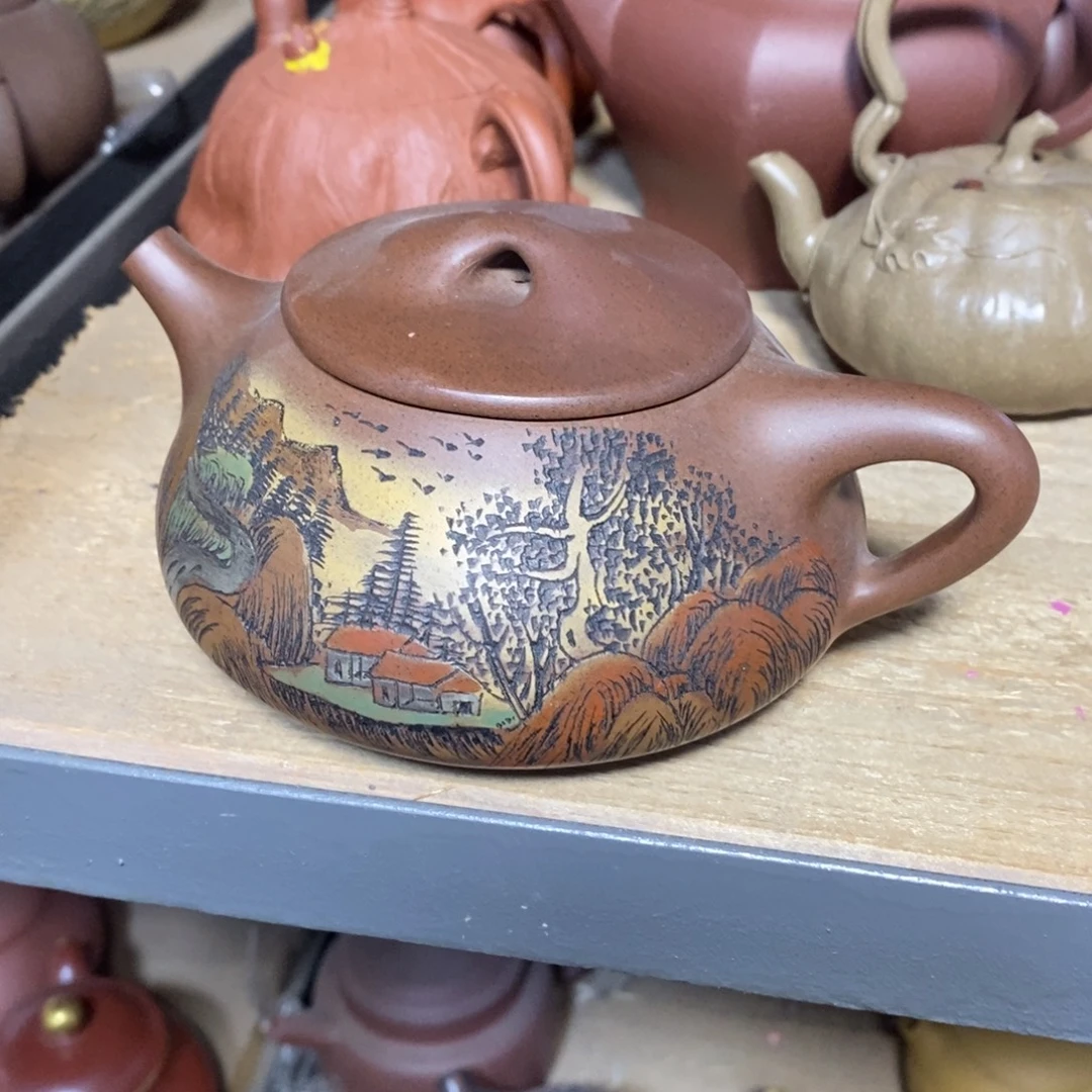 紫砂茶壶原矿手工179