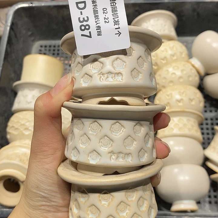 七里烧花盆2-22-387口径4