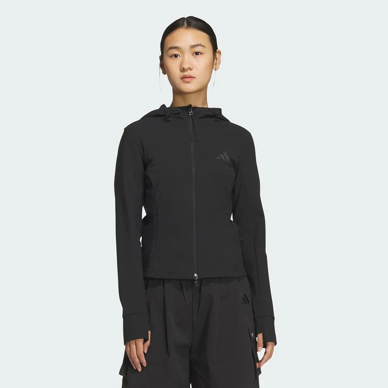 Adidas阿迪达斯女子WS SOFT SHELL J休闲时尚夹克外套KF2671