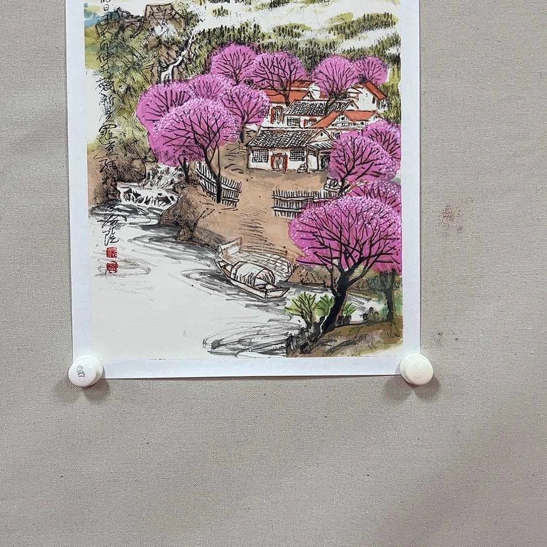 国画金连经老师作品