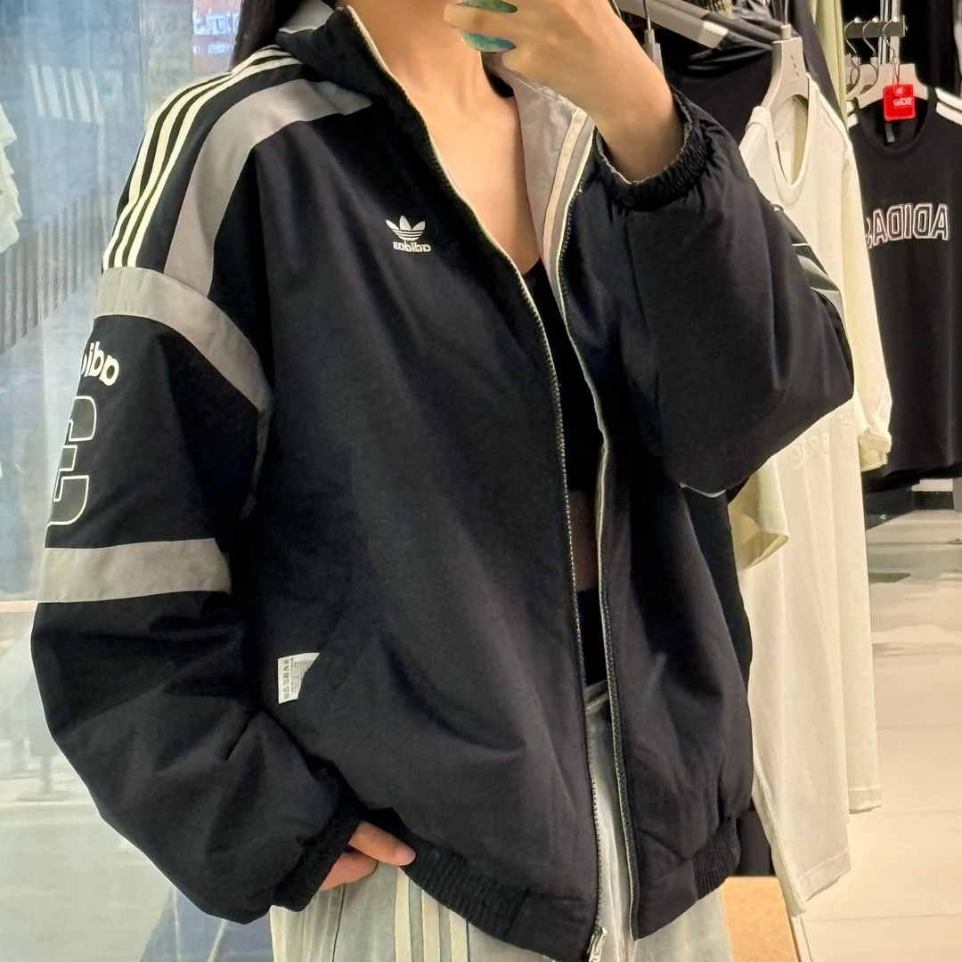 ADIDAS TEAM REVERSIBLE PADDED保暖双面穿运动棉服 KC0093