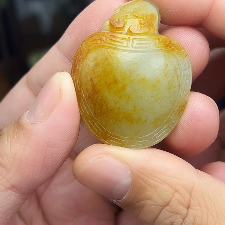 和田玉未镶嵌吊坠(不含链)