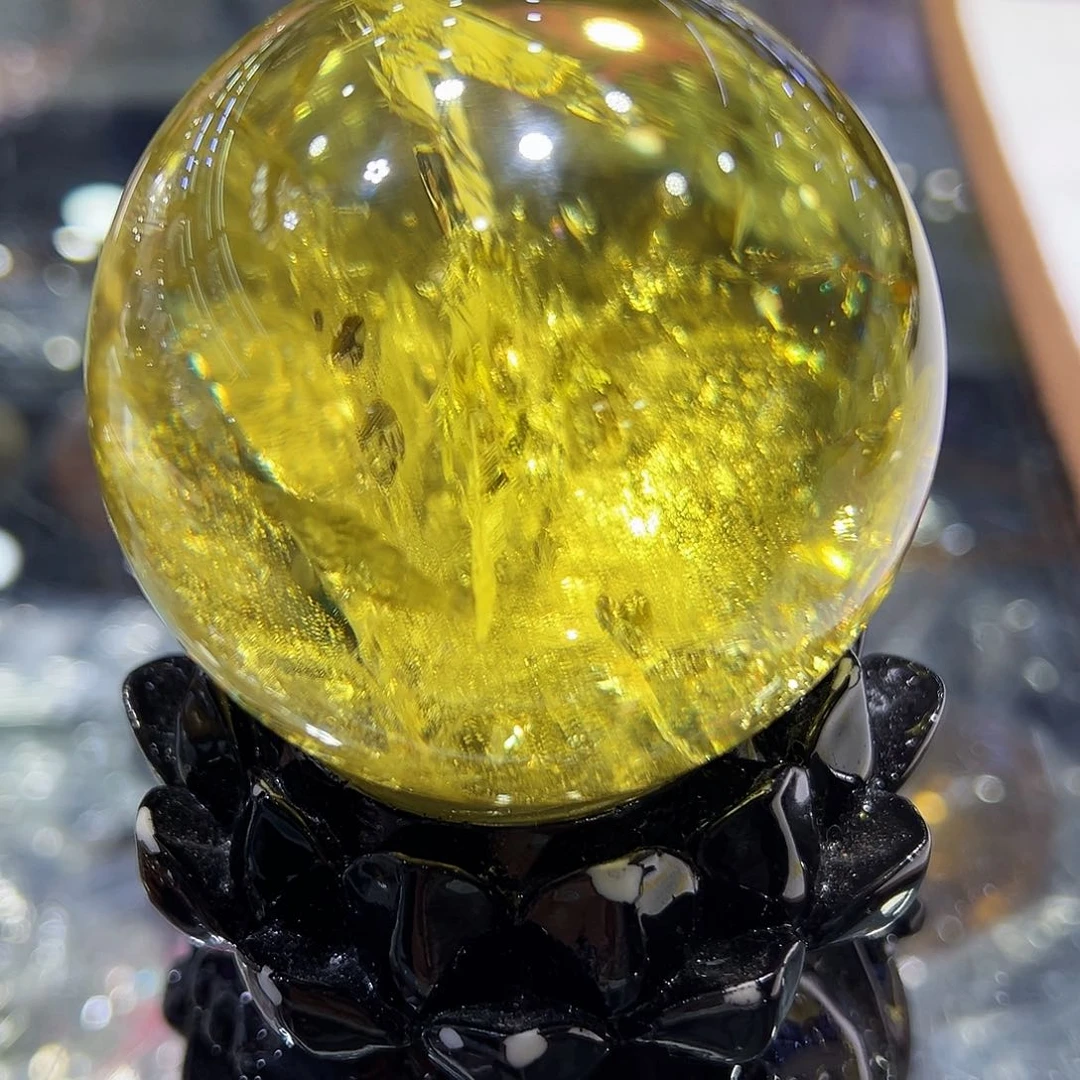 水晶球摆件未镶嵌水晶