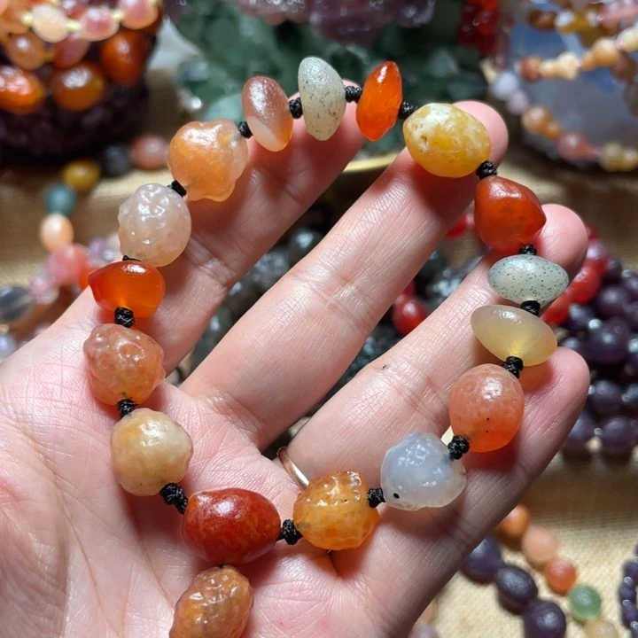 玛瑙/玉髓合金手链