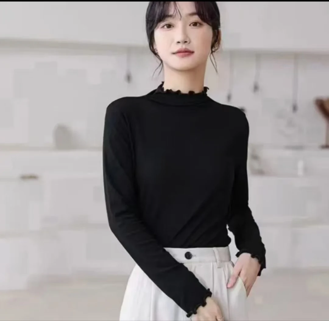 名媛（特惠29）气质长袖网红针织时尚百搭