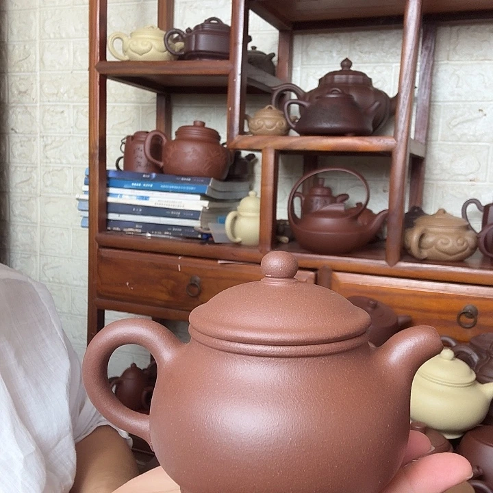 茶壶紫砂潘壶320cc半手工