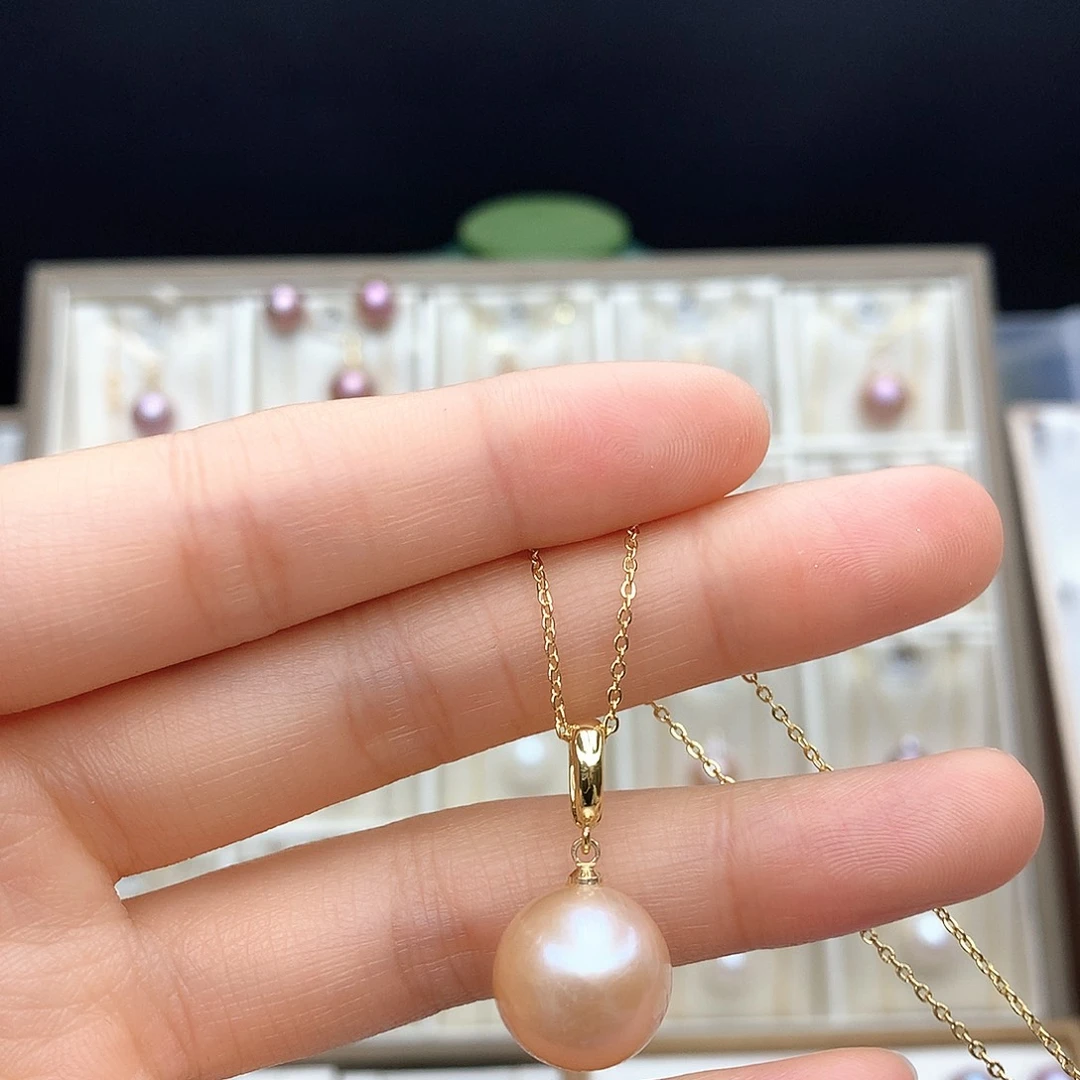淡水珍珠颈饰合金