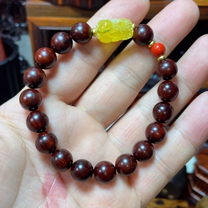 檀香紫檀（小叶紫檀）手串