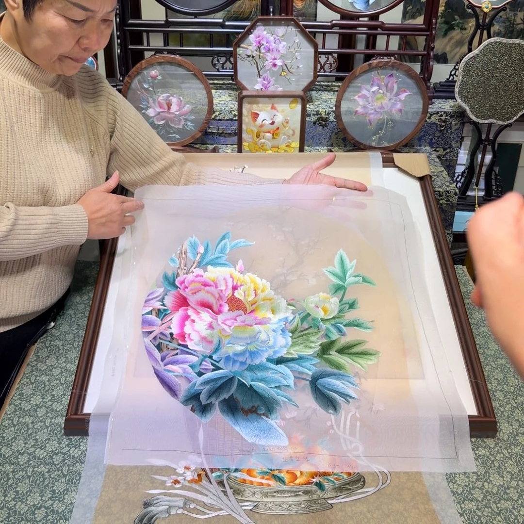 刺绣手工苏绣工艺