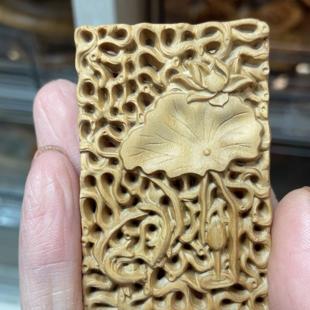 檀香木吊坠老山檀香老料顺纹路路通