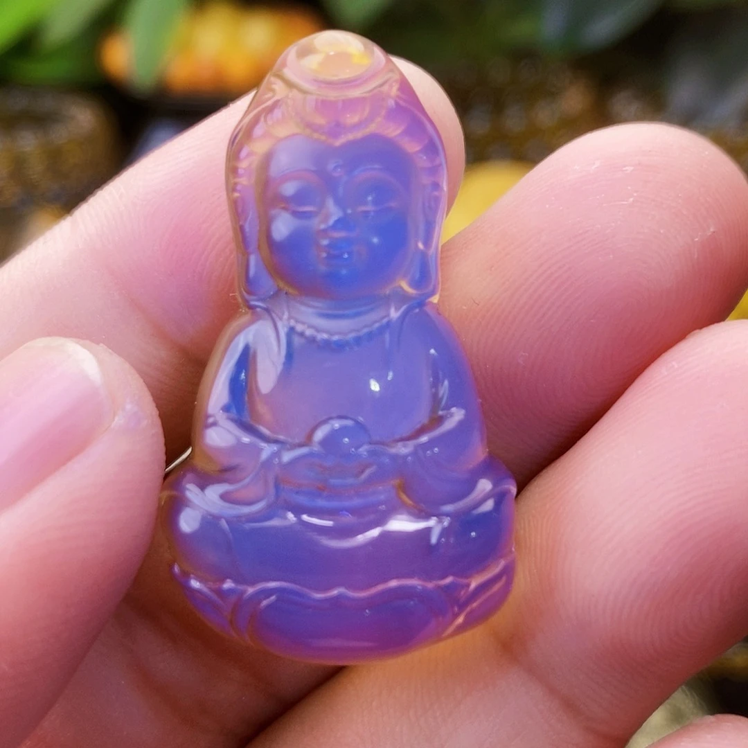 【闪购商品】蓝珀吊坠(不含链)未镶嵌