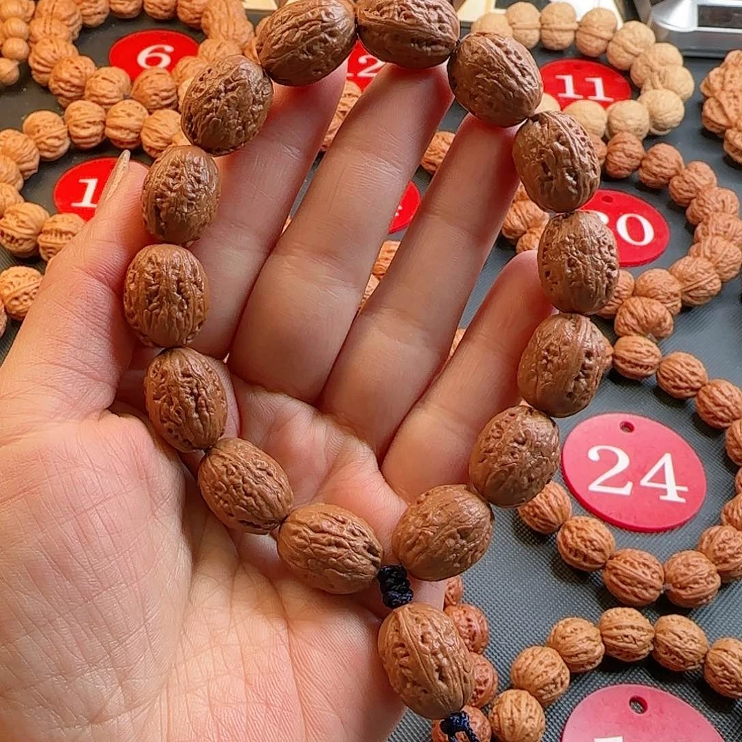 文玩核桃手串金丝枣儿