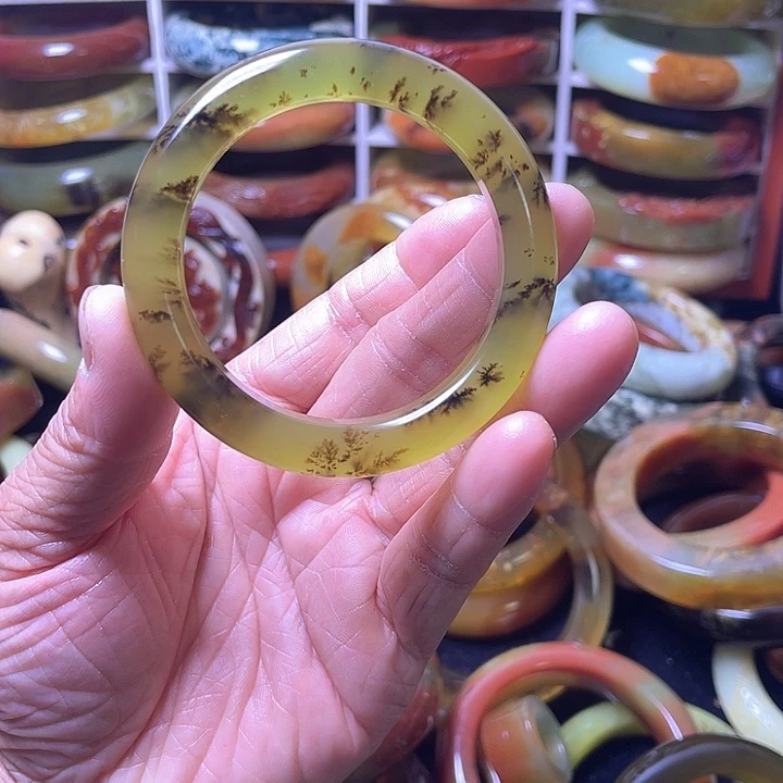 蛇纹石玉合金手镯