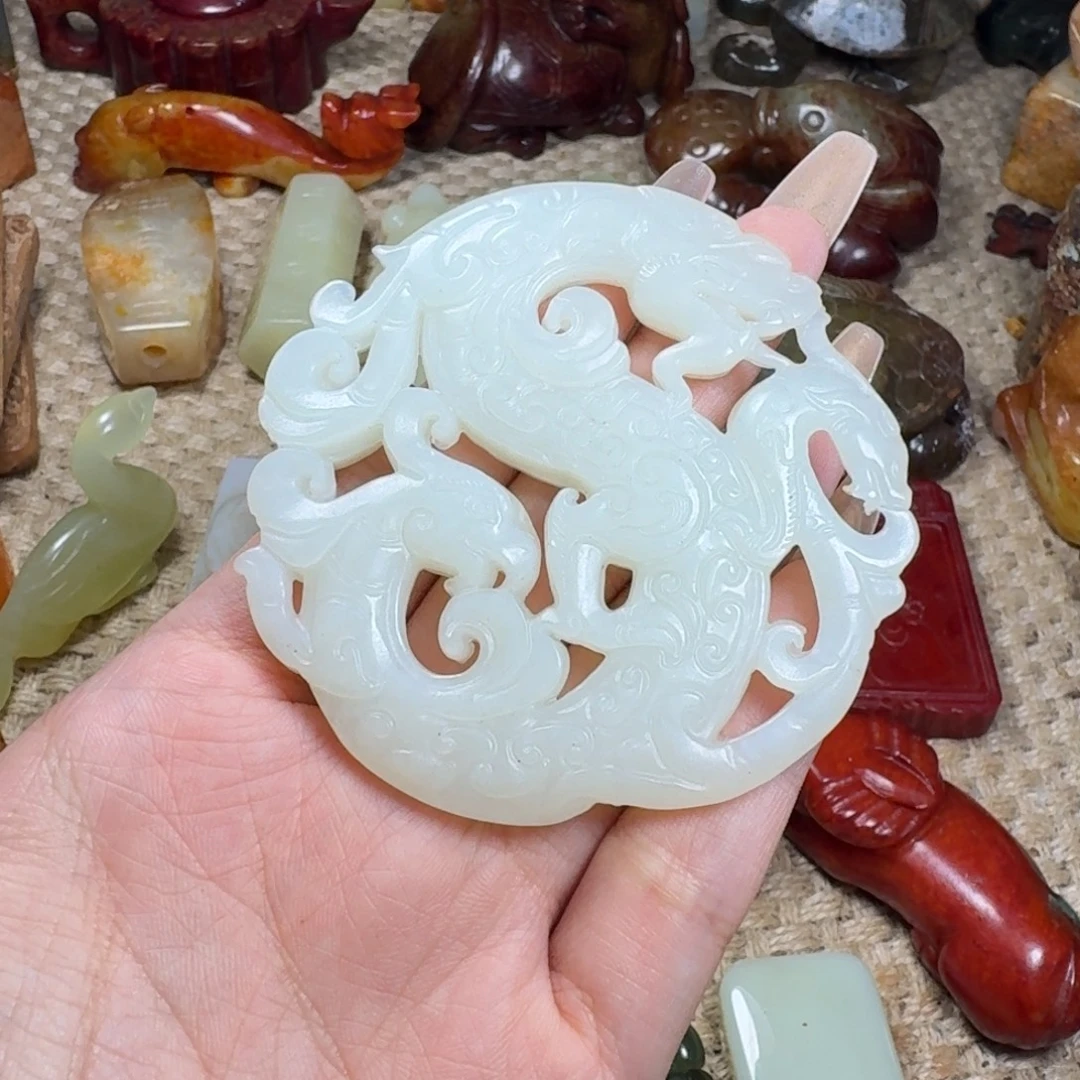 吊坠白玉菩提挂件