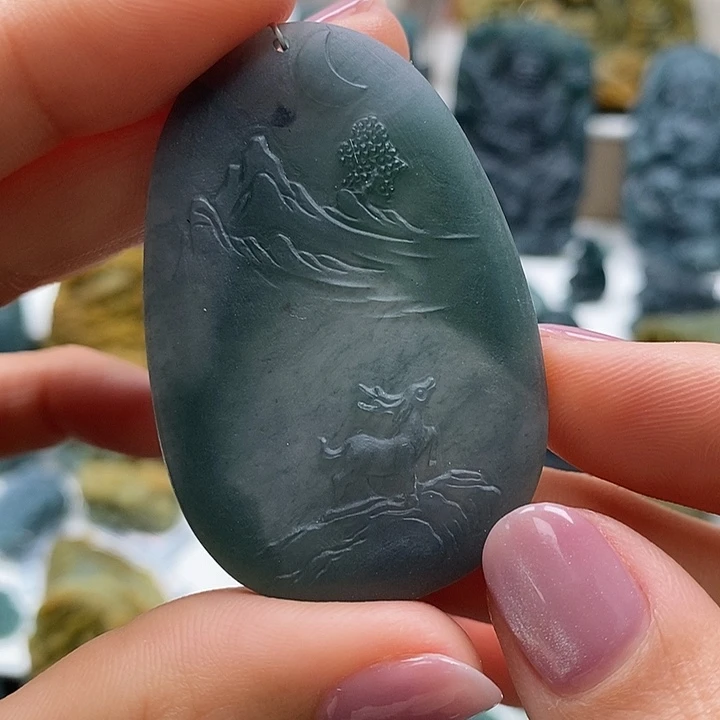 定制翡翠未镶嵌翡翠