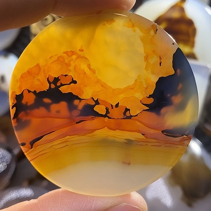 未镶嵌颈饰玛瑙/玉髓