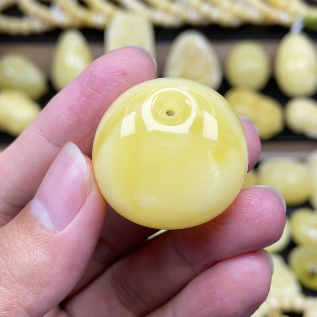琥珀未镶嵌裸石琥珀蜜蜡