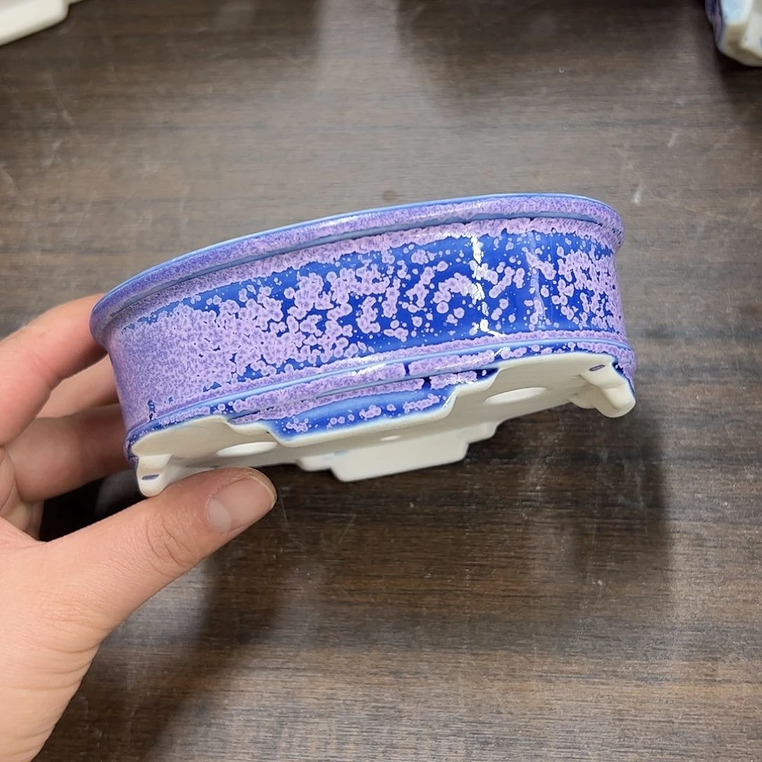 紫砂花盆817号微瑕13/10/4cn