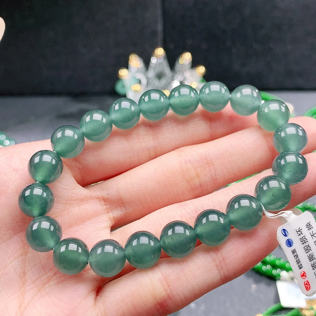 翡翠未镶嵌手链手链10.0