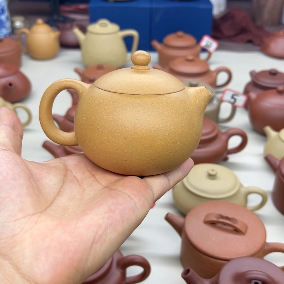 茶壶紫砂西施微瑕200cc段泥