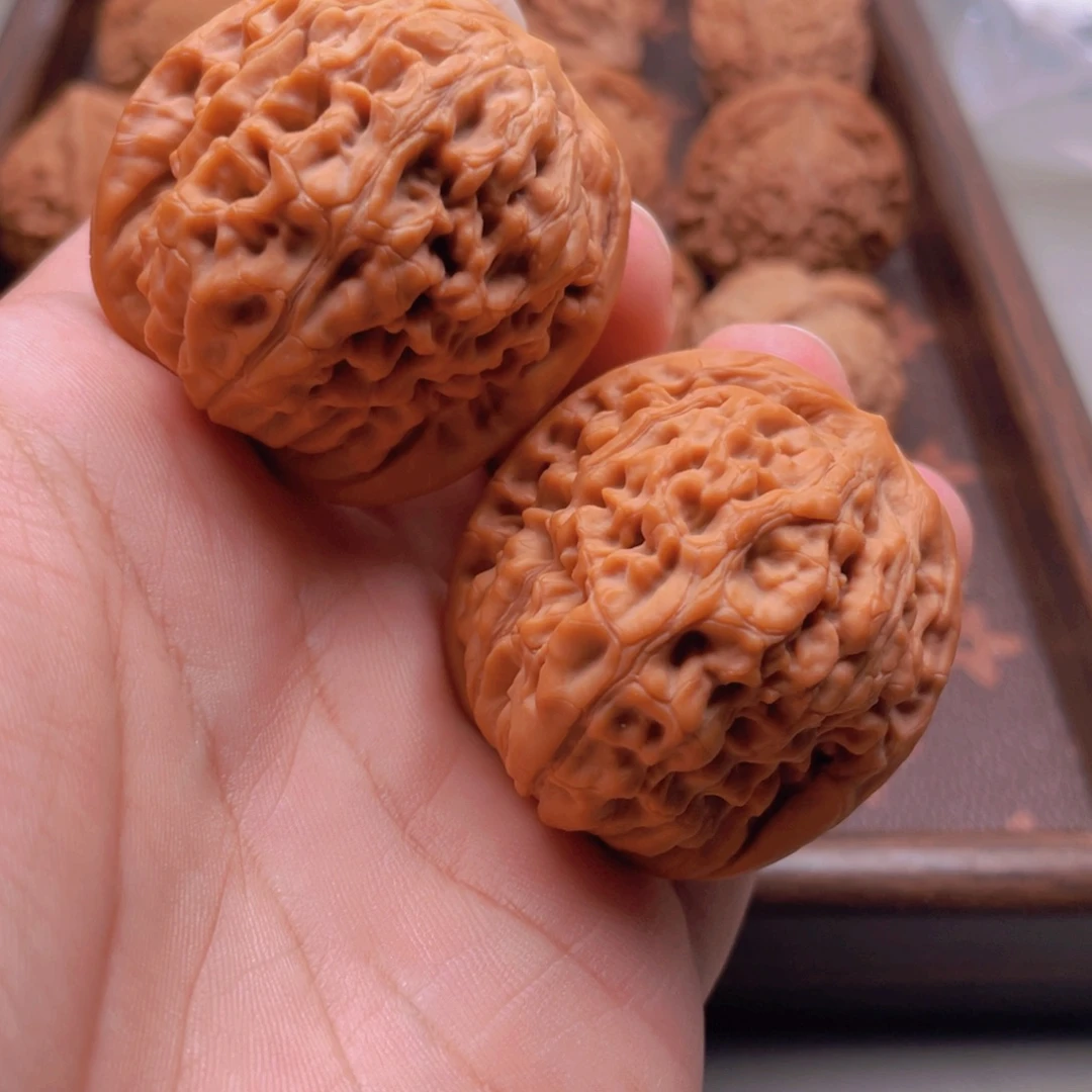 吊坠文玩核桃42莲花