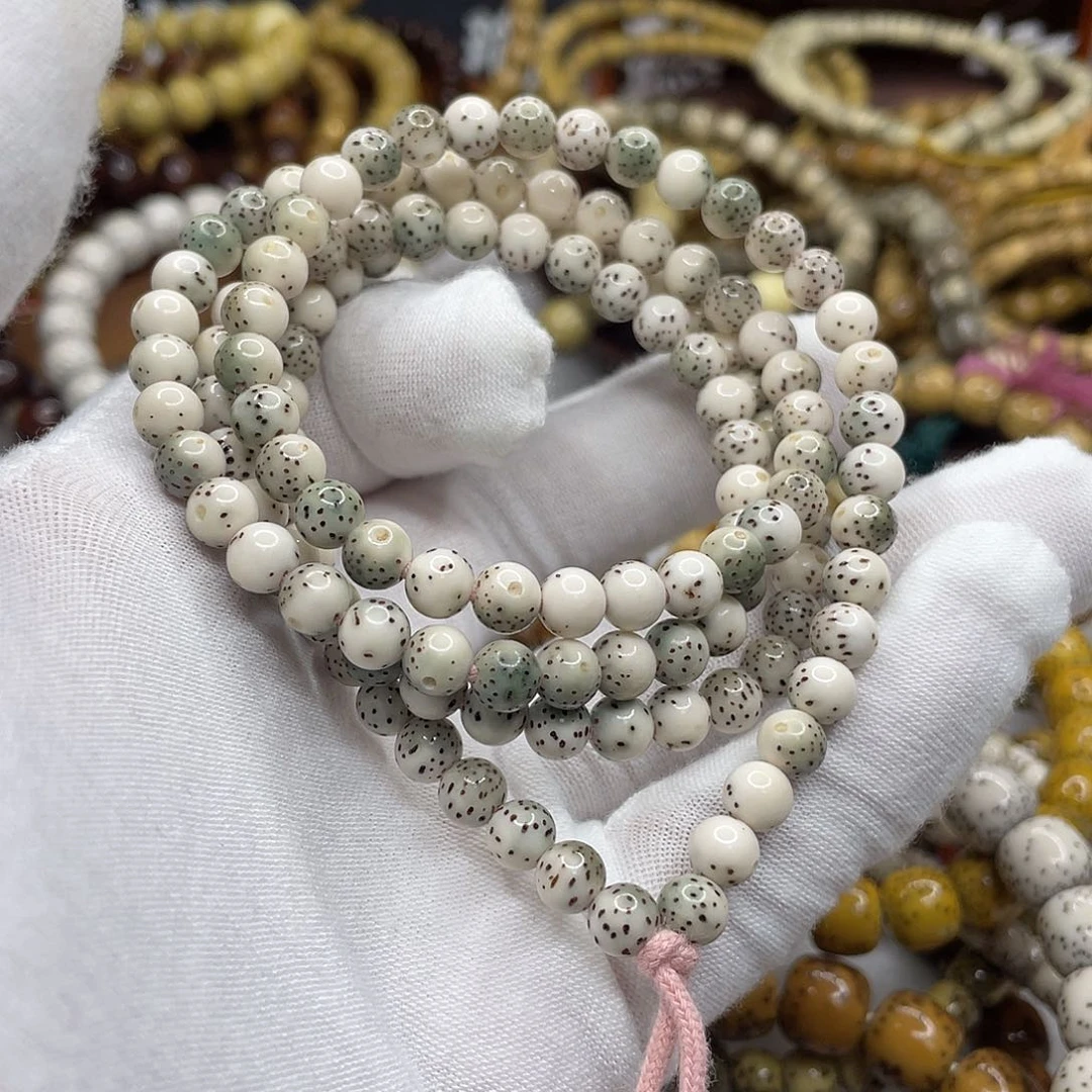 手串星月菩提SS双金款6小汤圆