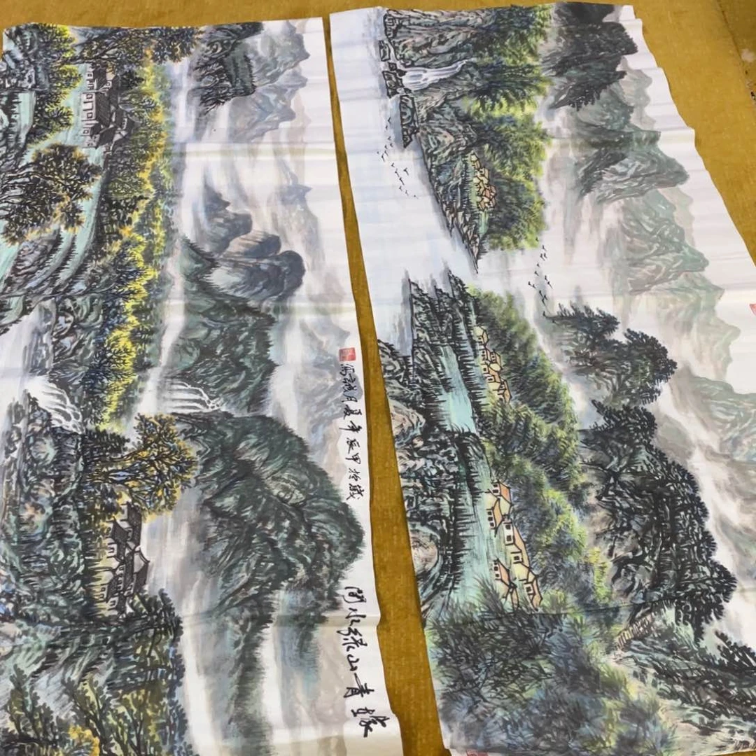 国画小六作品两张打包11111