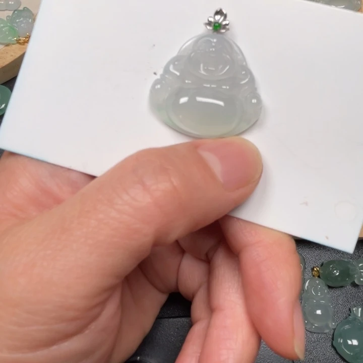 翡翠未镶嵌吊坠(不含链)翡翠