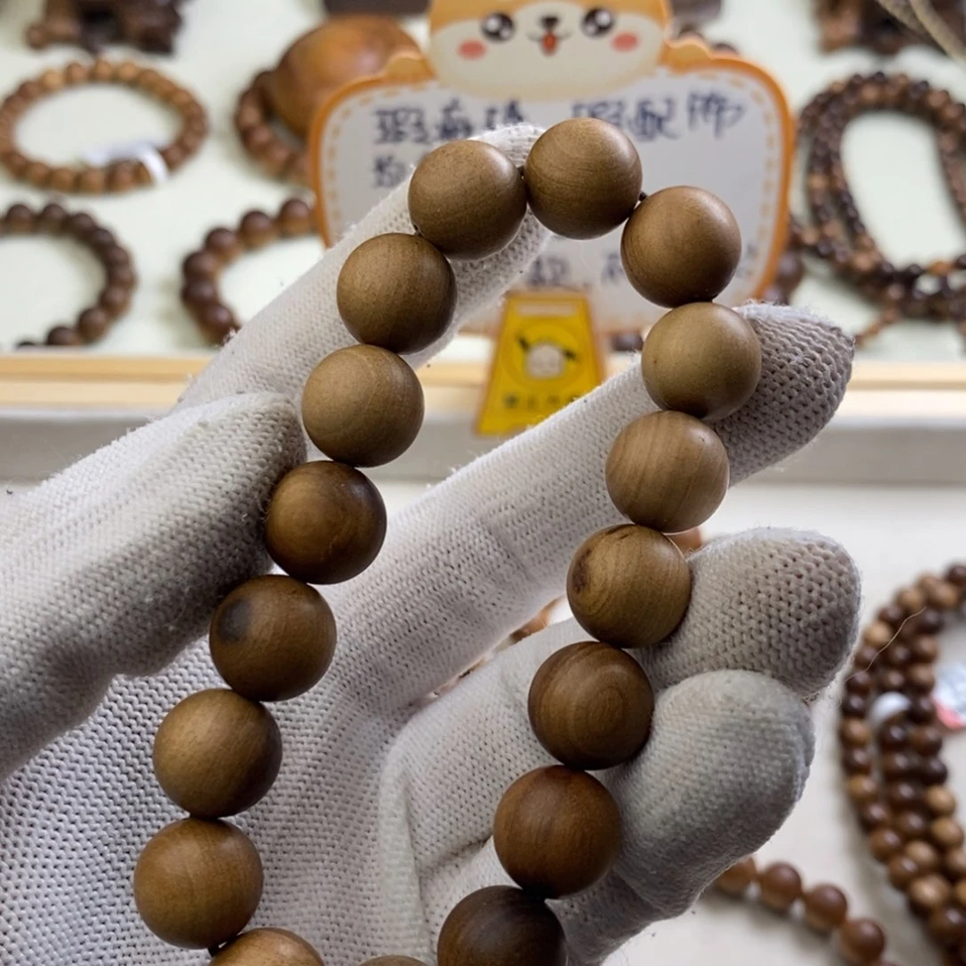 檀香木手串/手链印度迈索尔老山檀留疤1.2