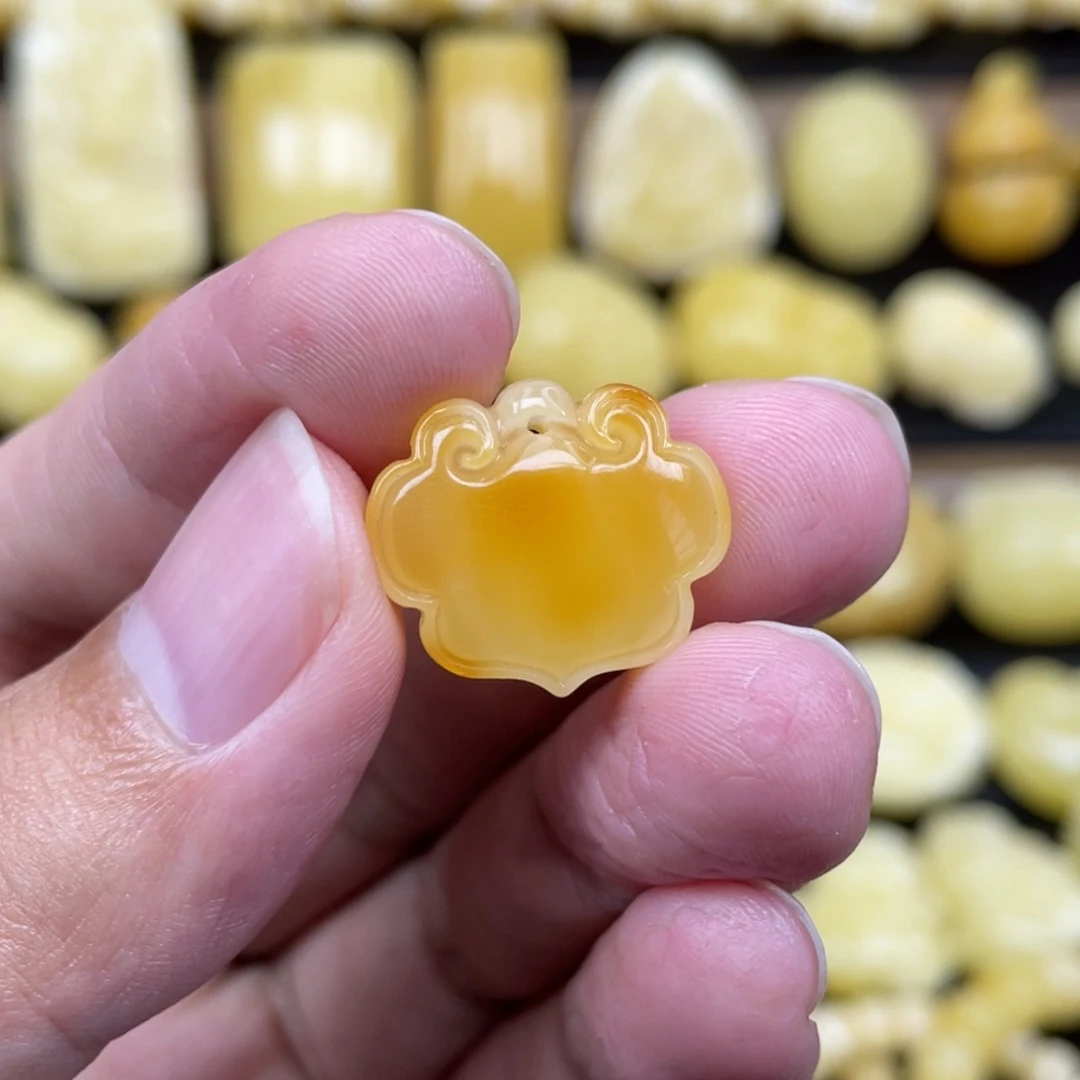 琥珀未镶嵌裸石琥珀蜜蜡