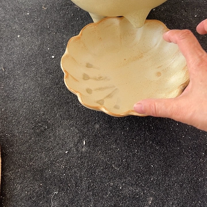 瓷片默认瑕疵商品豹纹三足➕花边2