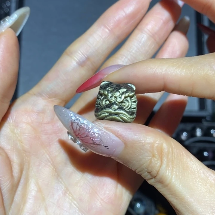 黑曜岩吊坠(不含链)未镶嵌七*二