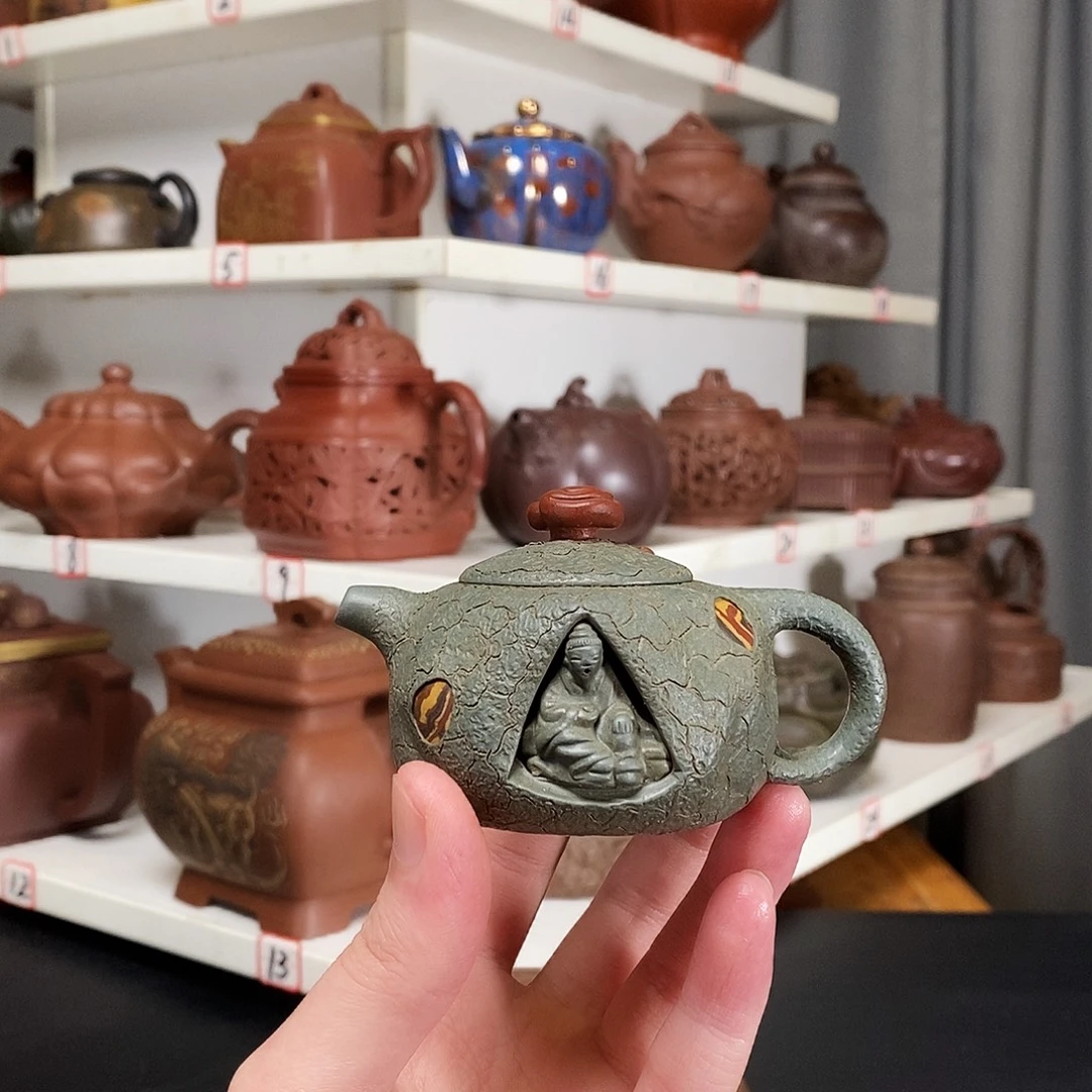 紫砂茶壶原矿紫砂