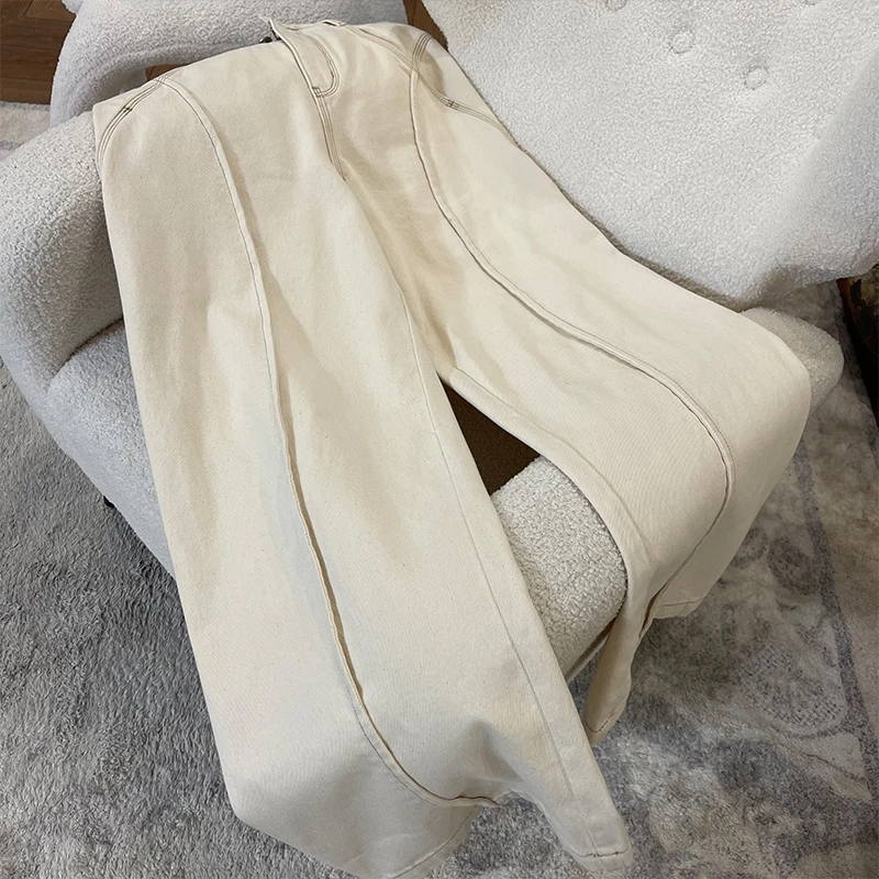 ZUOXIAOQI【清货】原胚色修正牛仔裤（裤长107）